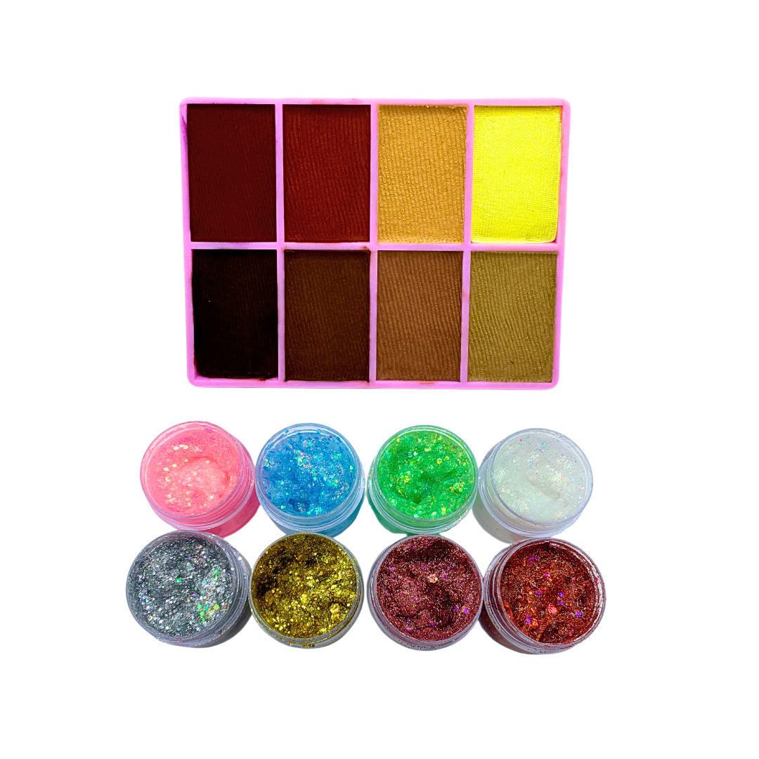 Face Paiting Kit Calavera Completo