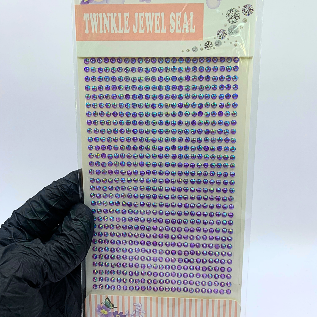 Kit Strass , Gemas Corporales XL x 4 Unidades