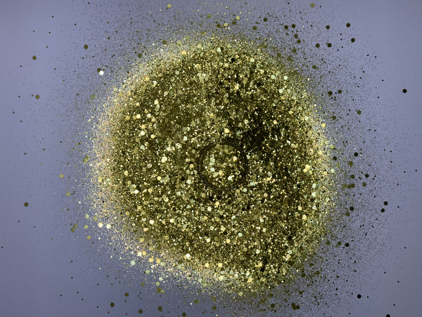METALLIC CHUNKY DIAMOND GLITTER | GOLDEN GOLD