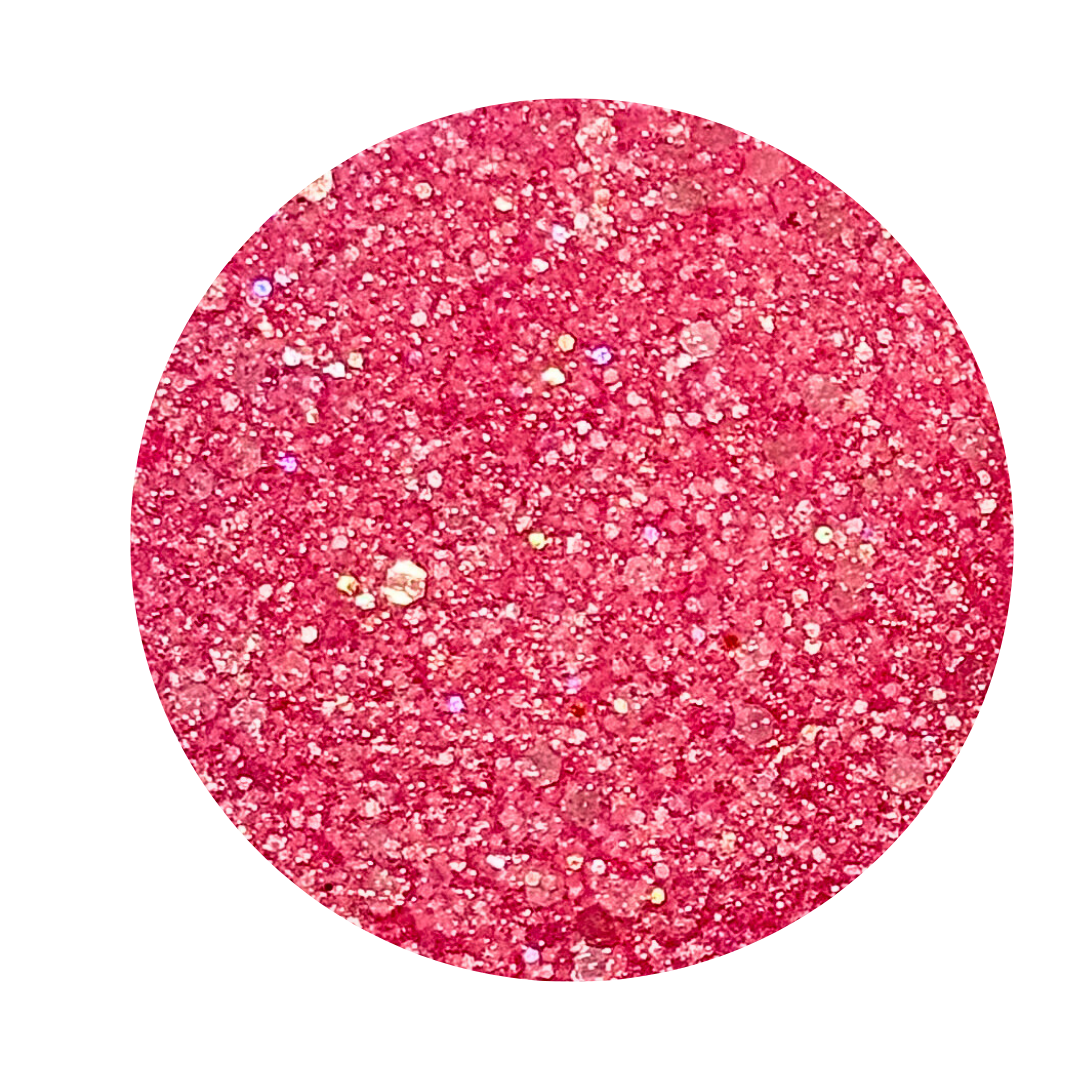 CHUNKY PASTEL DIAMANTINE GLITTER | VENUS | BARBIE PINK